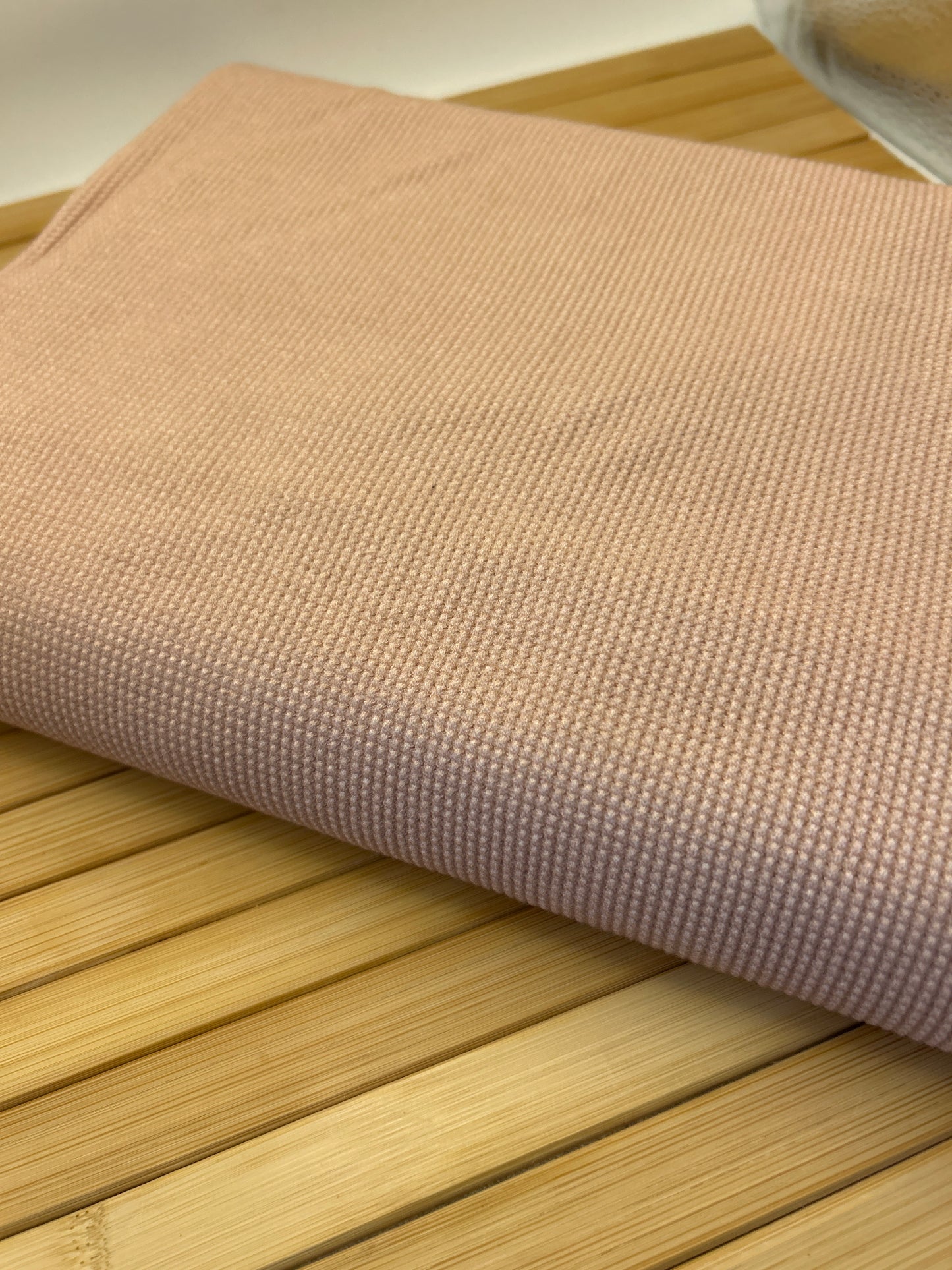 Solid Waffle Fabric