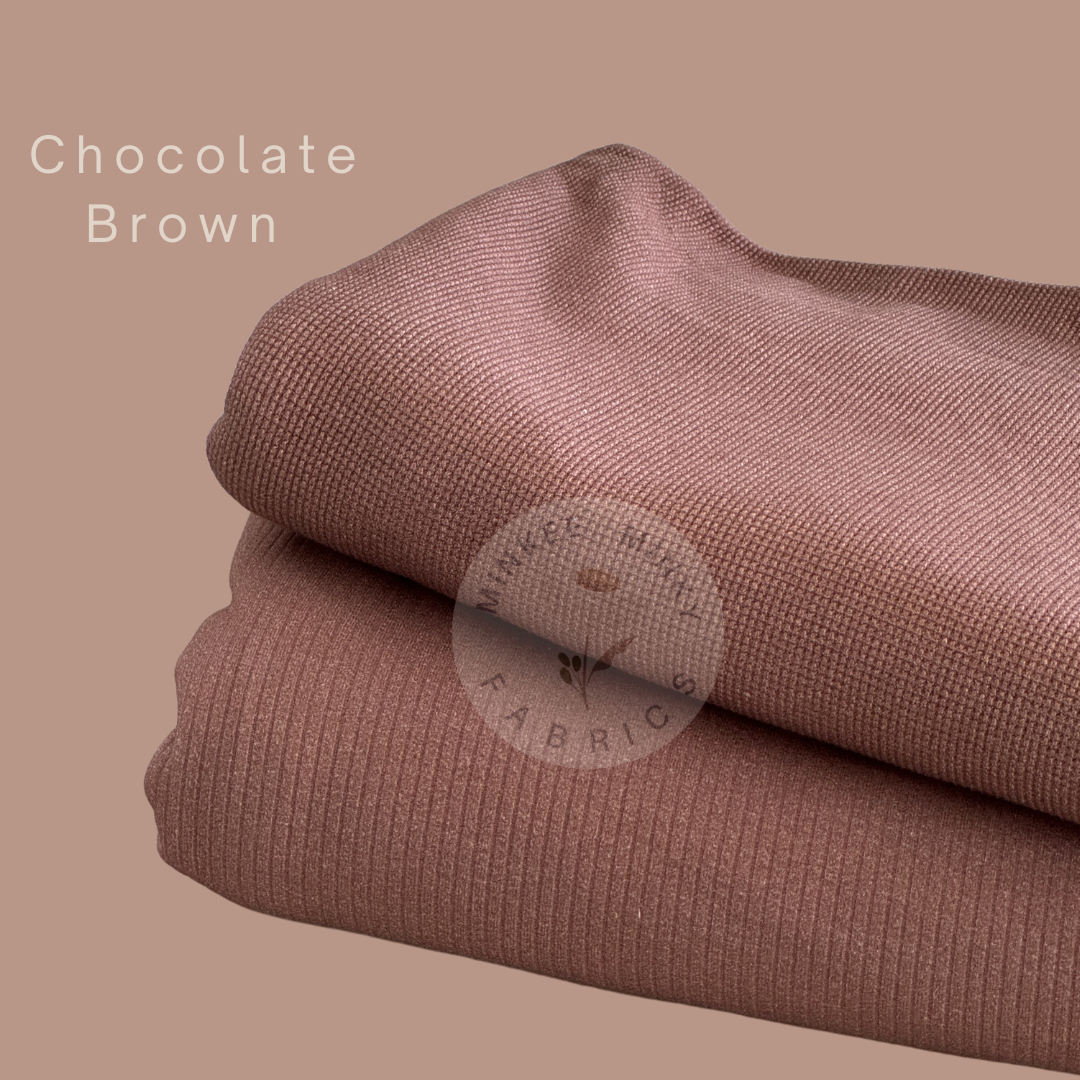 Solid Rib Fabric