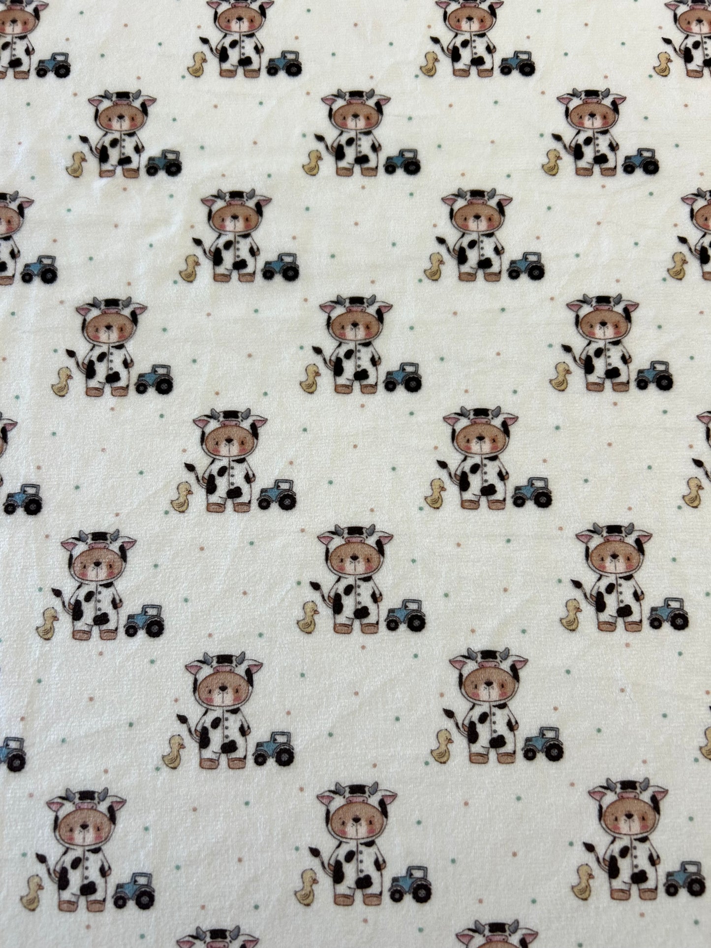 Bear-ly a Cow - Woven Fabric