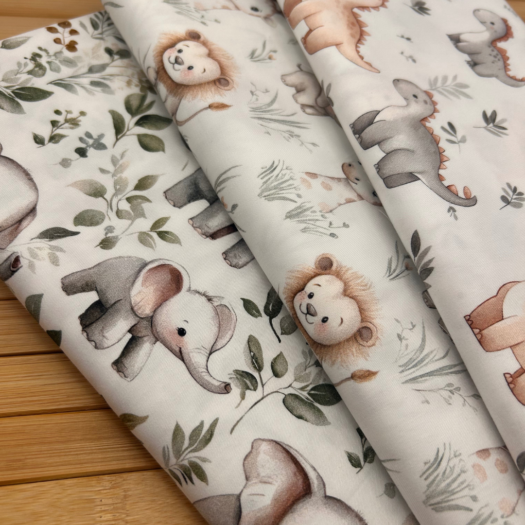 Baby Dinosaur - Woven Fabric