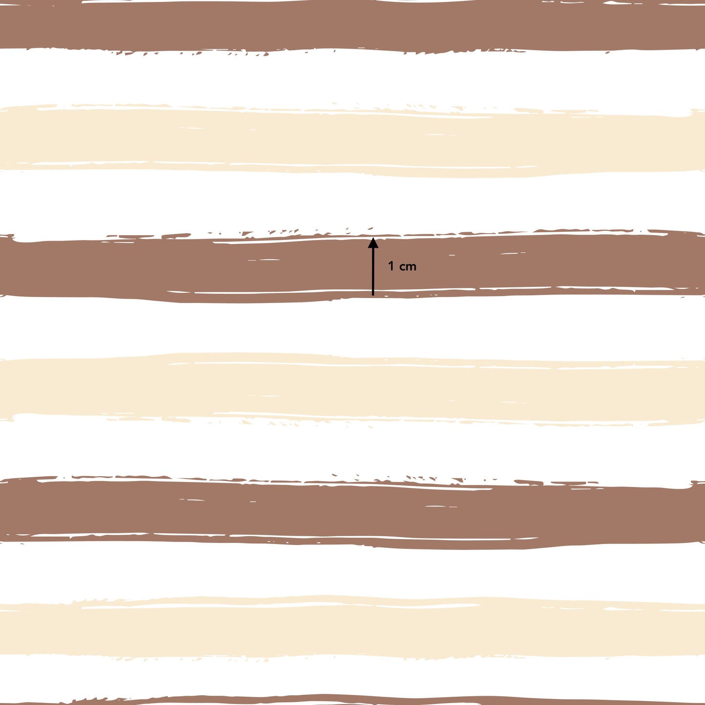 Brown and Tan Stripe Combo (September Pre-Order) - Fabric