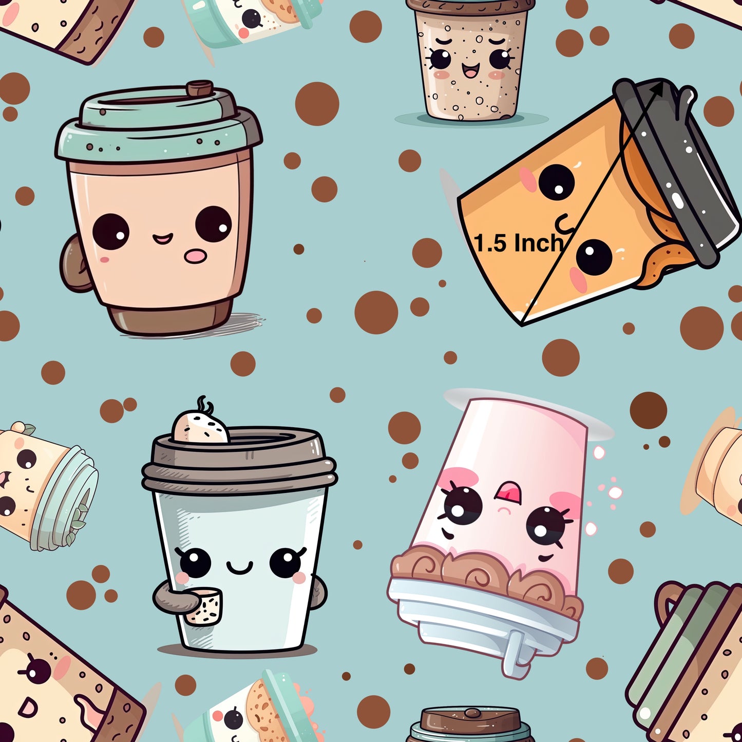 Cute Coffee (September Pre-Order) - Fabric