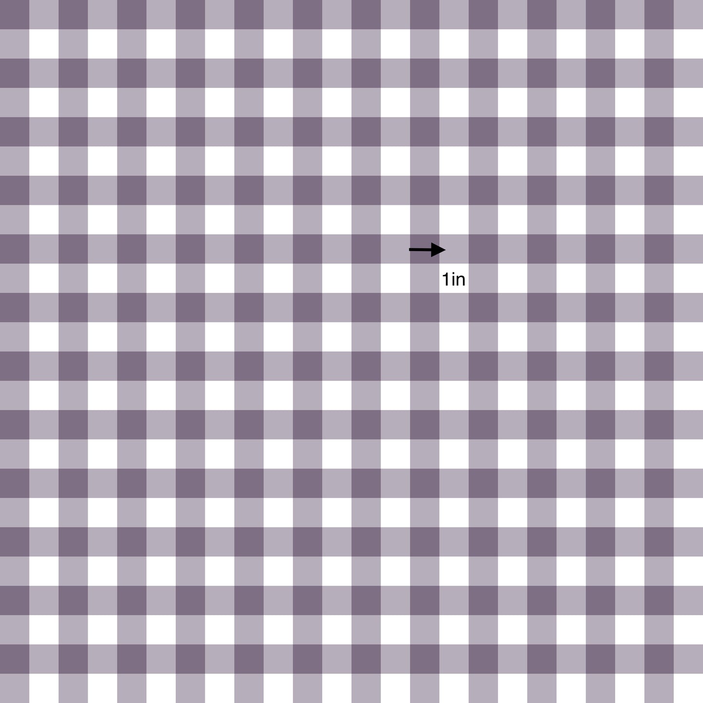 Gingham Mauve (September Pre-Order) - Fabric