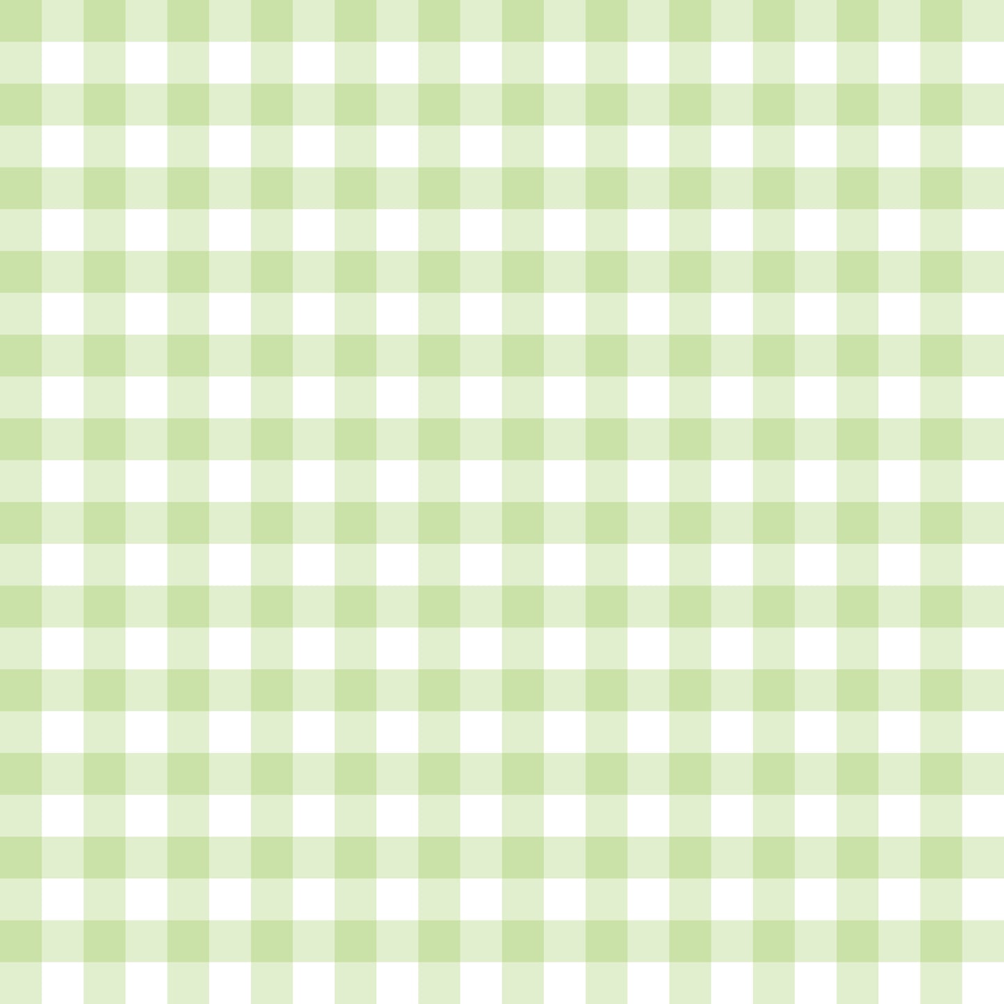 Gingham Lime Coco (September Pre-Order) - Fabric
