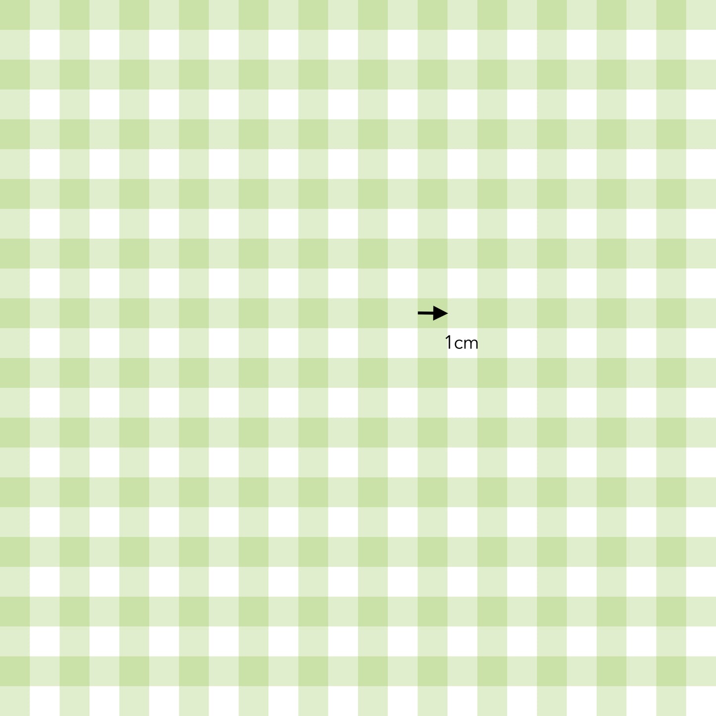 Gingham Lime Coco (September Pre-Order) - Fabric