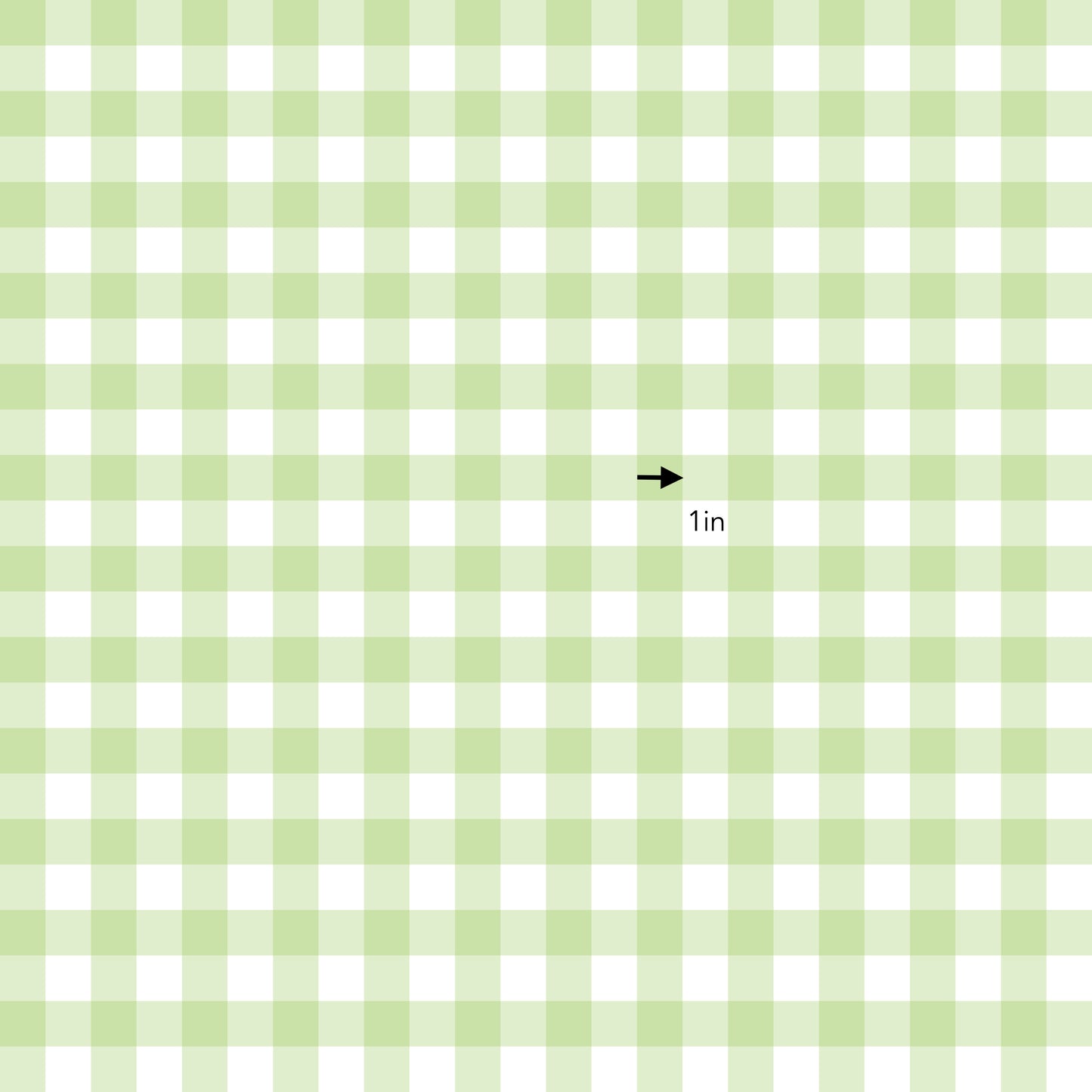 Gingham Lime Coco (September Pre-Order) - Fabric