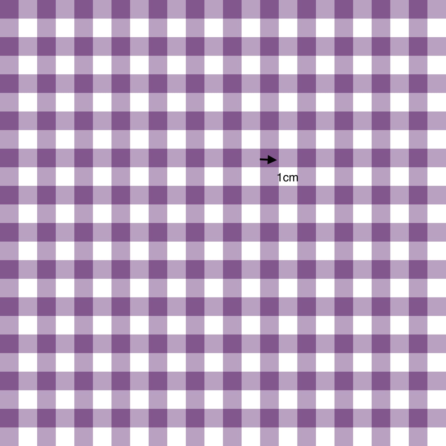Gingham Purple (September Pre-Order) - Fabric