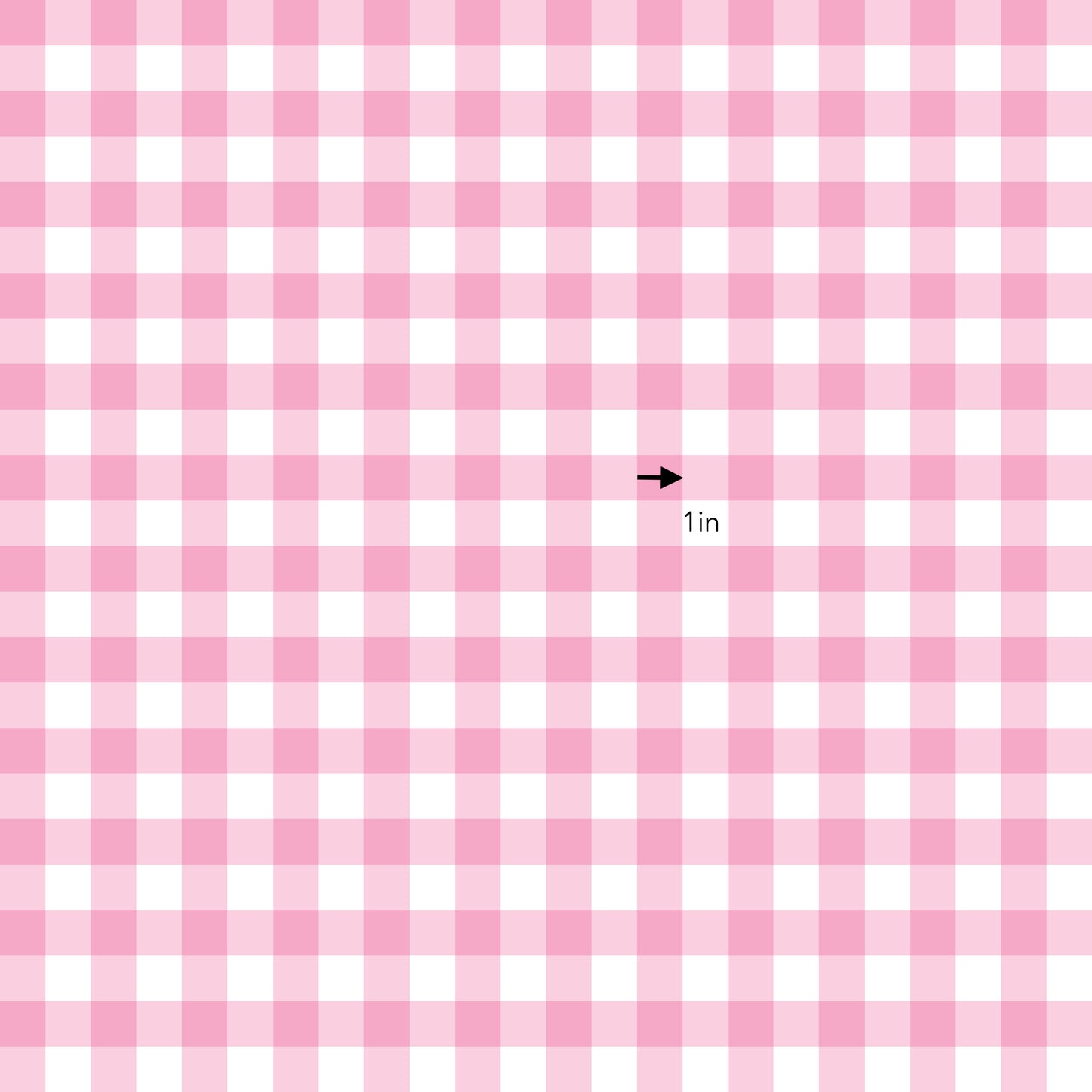 Gingham Rose Mallow (September Pre-Order) - Fabric