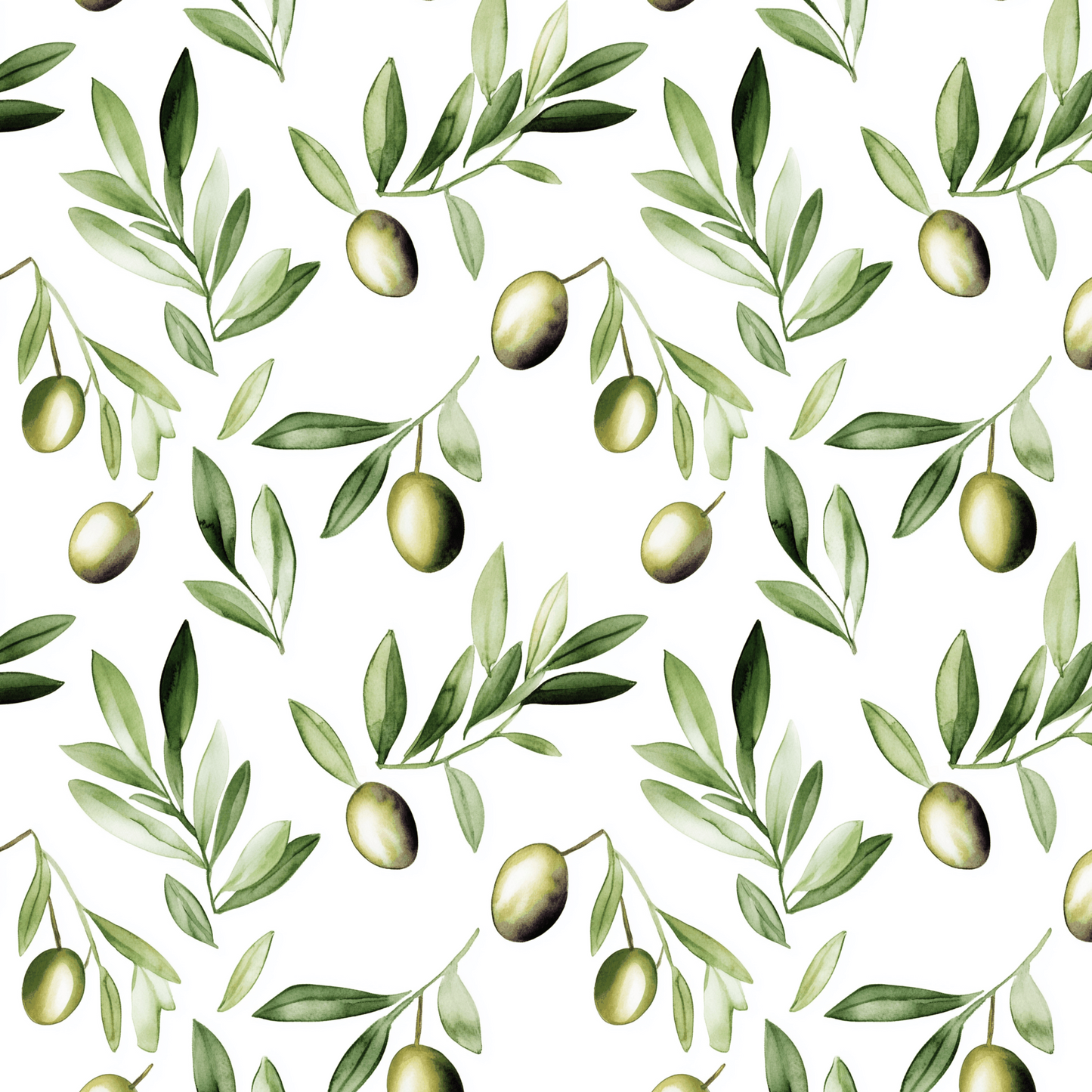 Green Olives - Woven Fabric