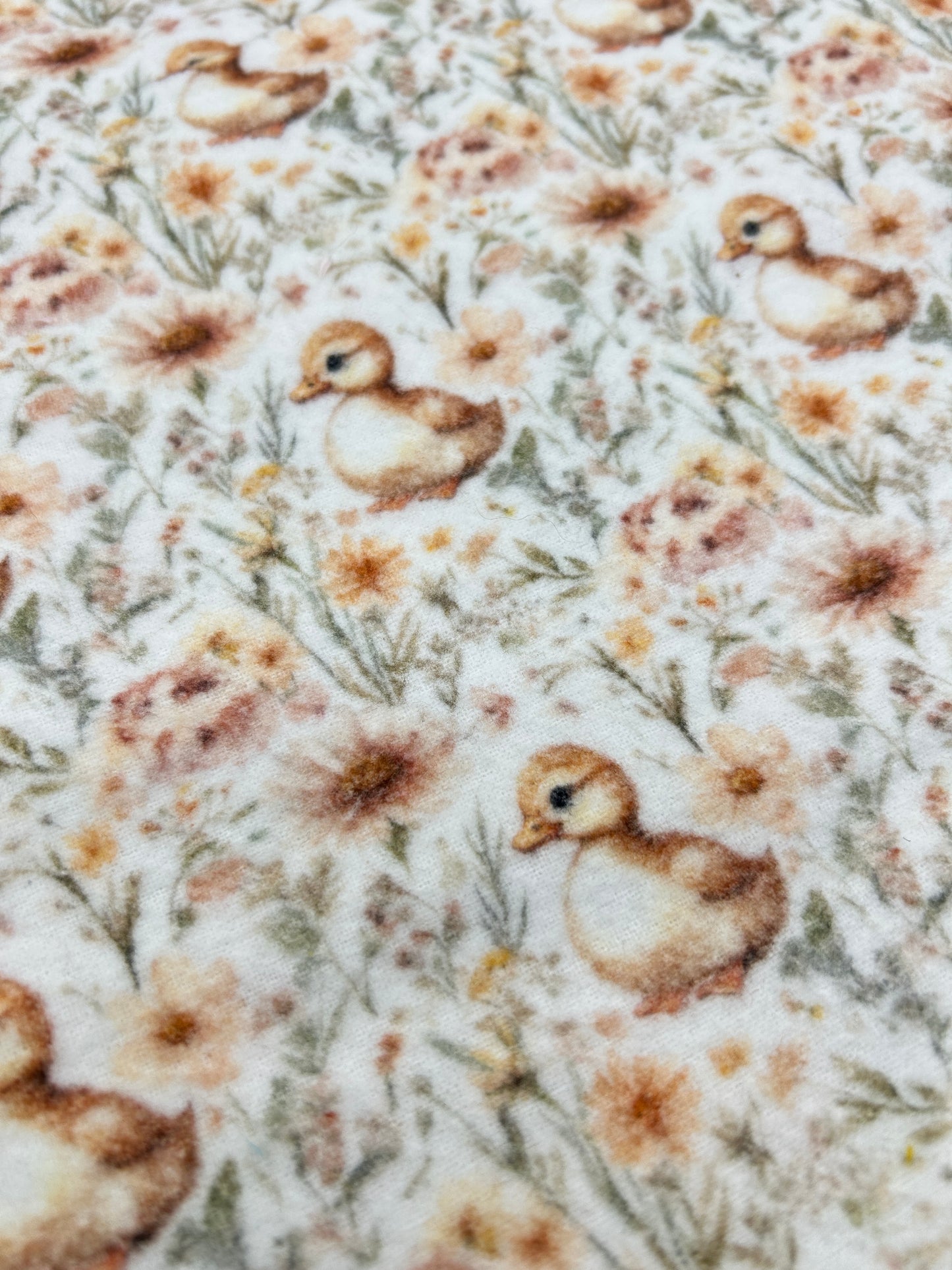 Darling Ducks - Flannel Fabric