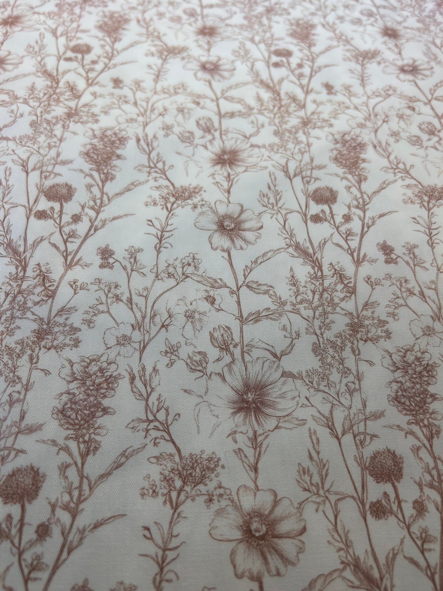 Beige Florette (March Pre-Order) - Fabric