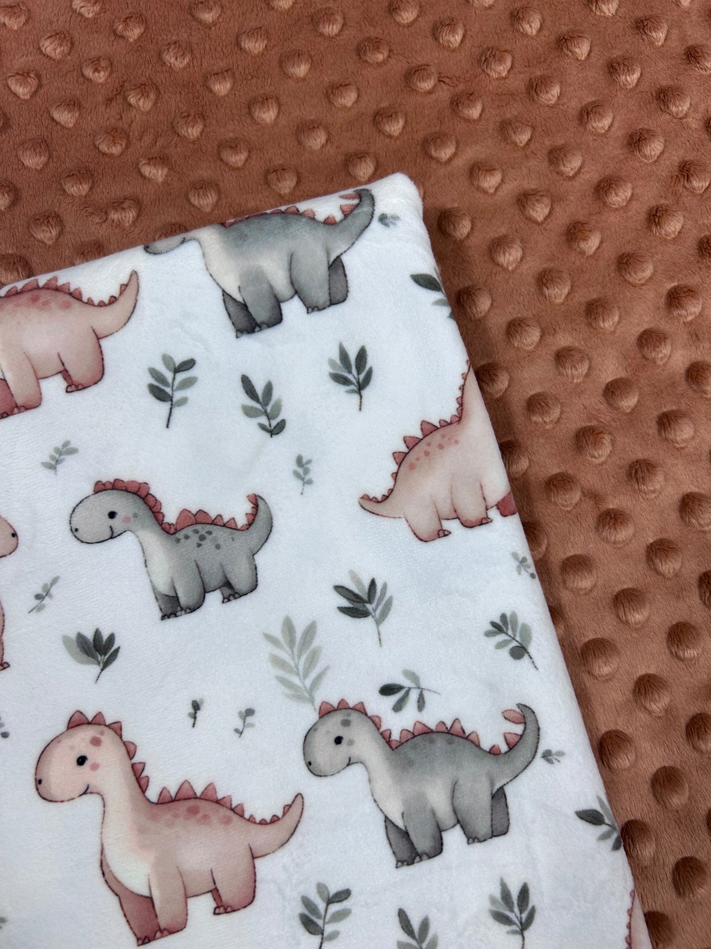 Baby Dinosaur - Minky Fabric