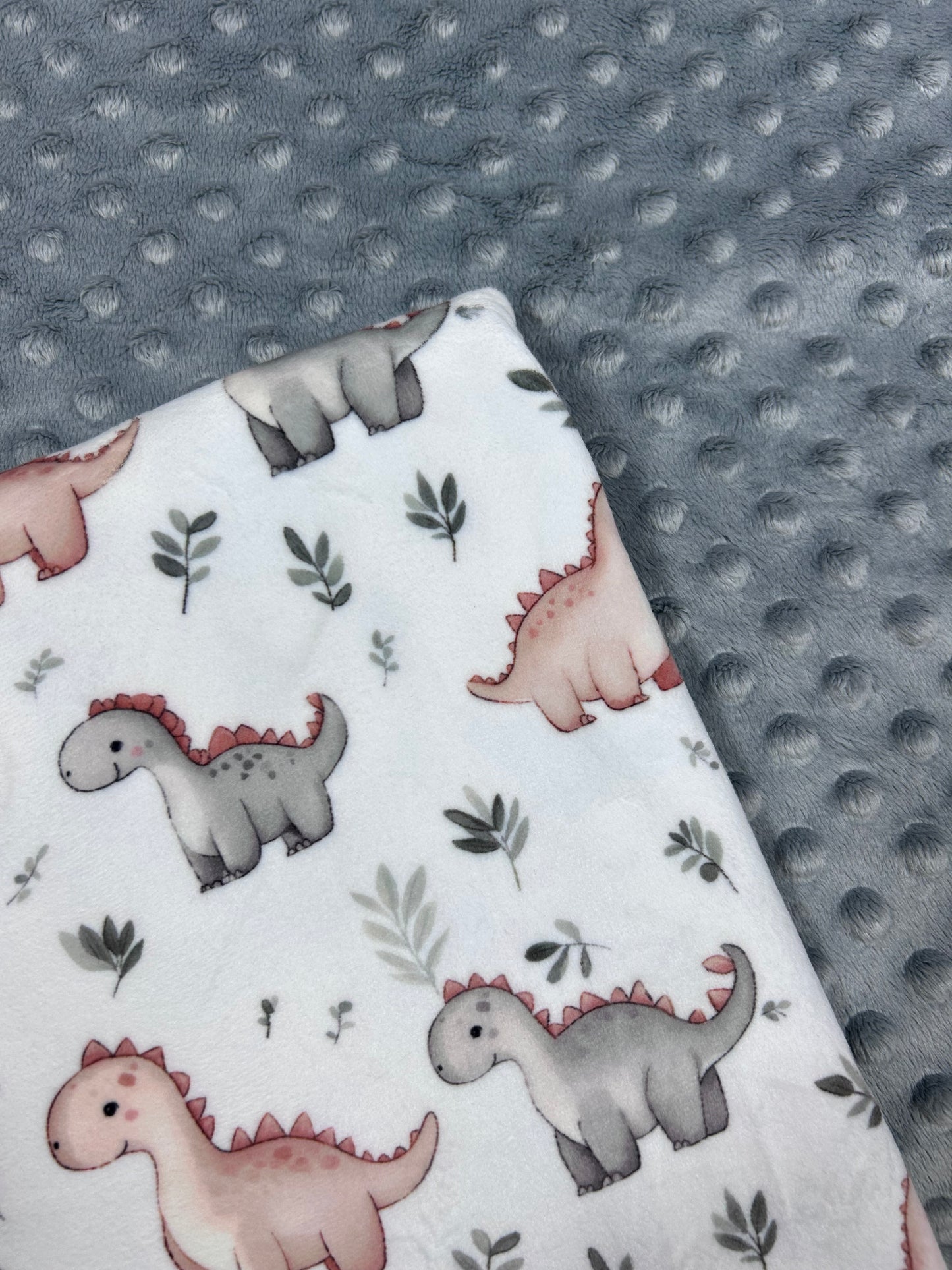 Baby Dinosaur - Minky Fabric