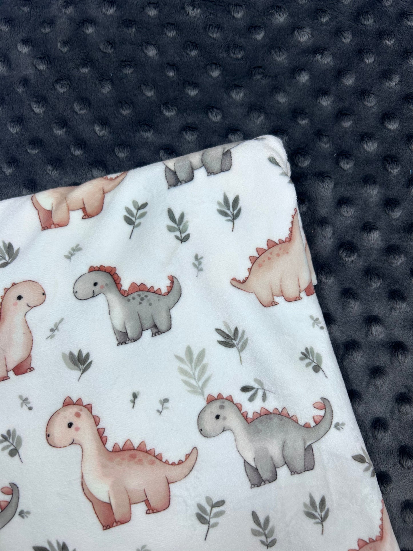 Baby Dinosaur - Minky Fabric