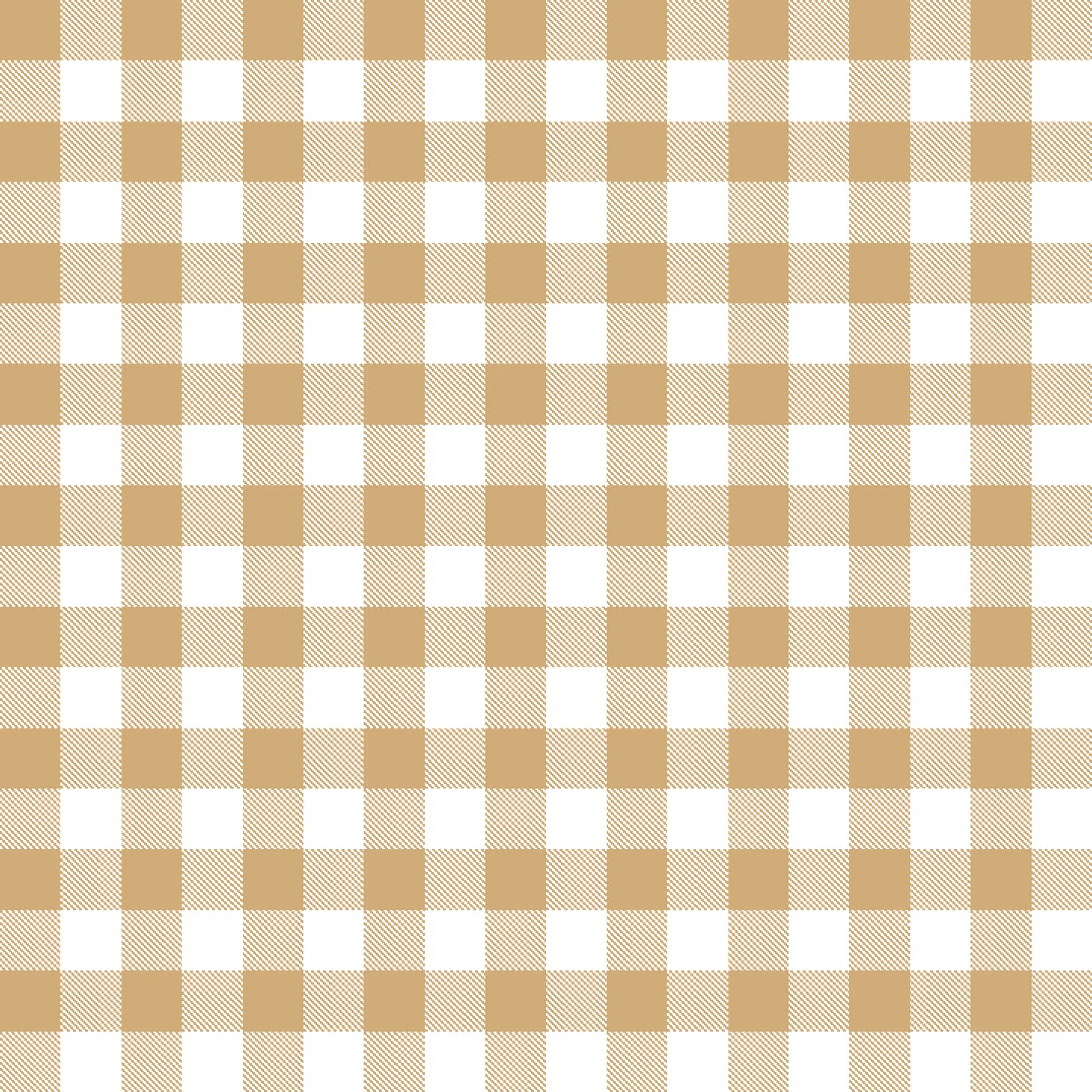 Gingham Oatmeal - Woven Fabric