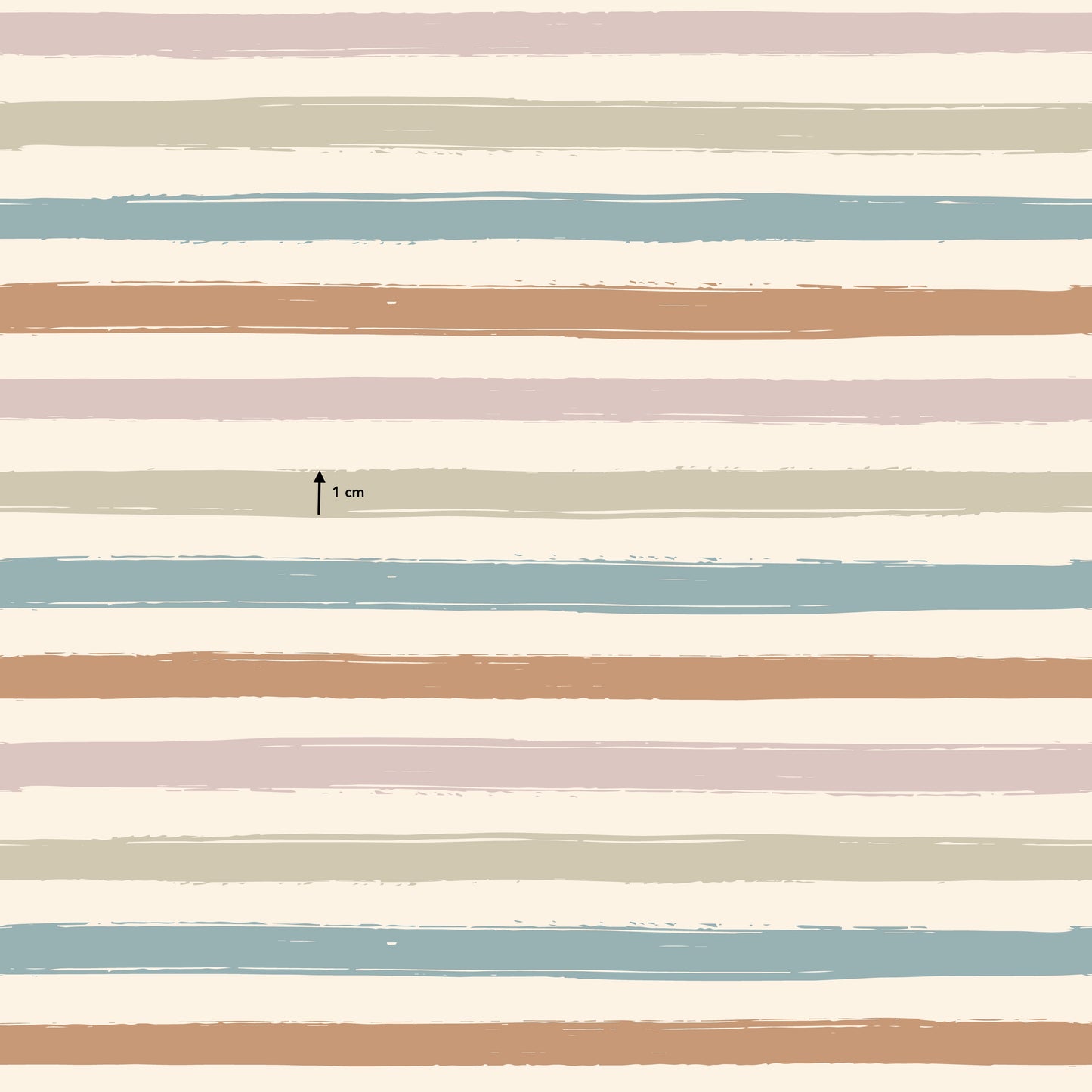 Off White Backed Neutral Stripe Combo (September Pre-Order) - Fabric