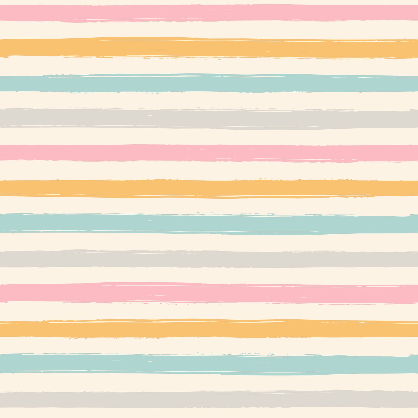 Off White Backed Pink Stripe Combo (September Pre-Order) - Fabric