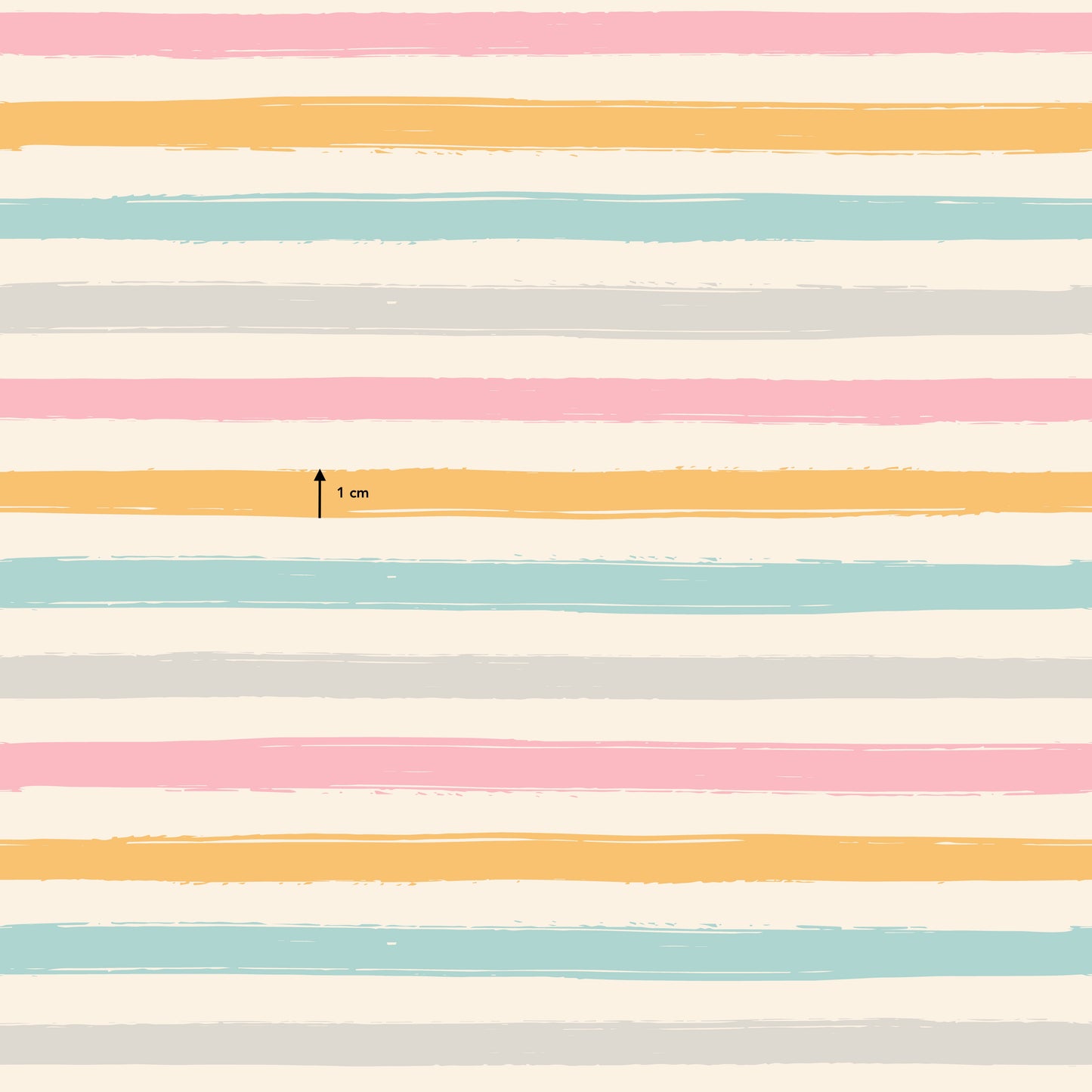 Off White Backed Pink Stripe Combo (September Pre-Order) - Fabric