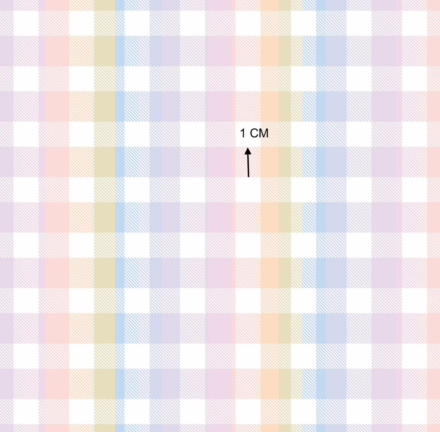 Pastel Gingham (September Pre-Order) - Fabric