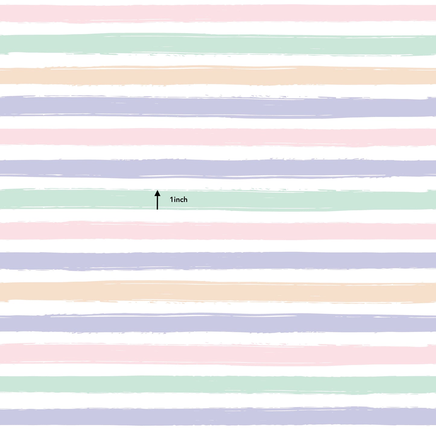 Pastel Green Stripes Combo (September Pre-Order) - Fabric