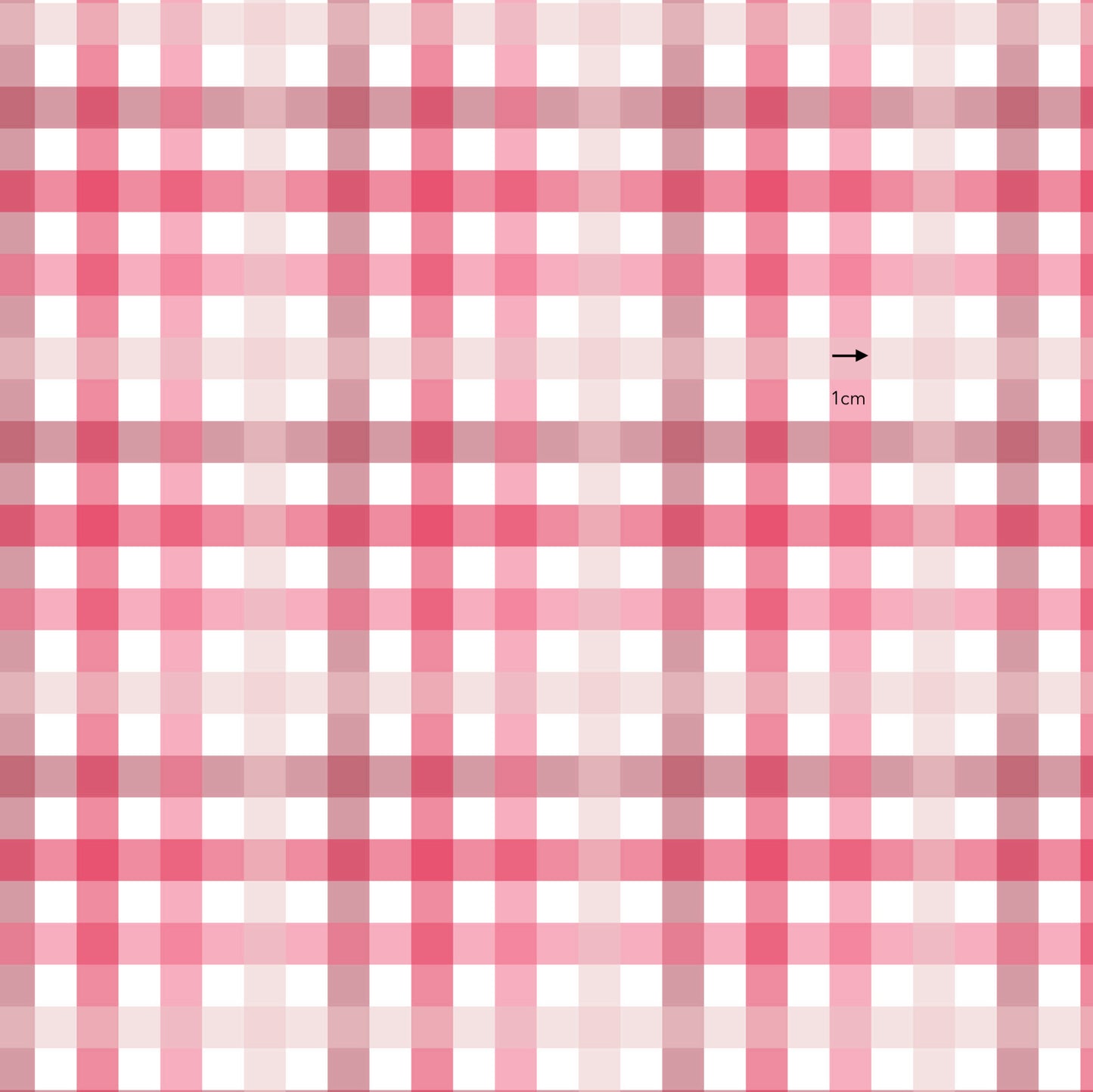 Pink Hues Gingham (September Pre-Order) - Fabric