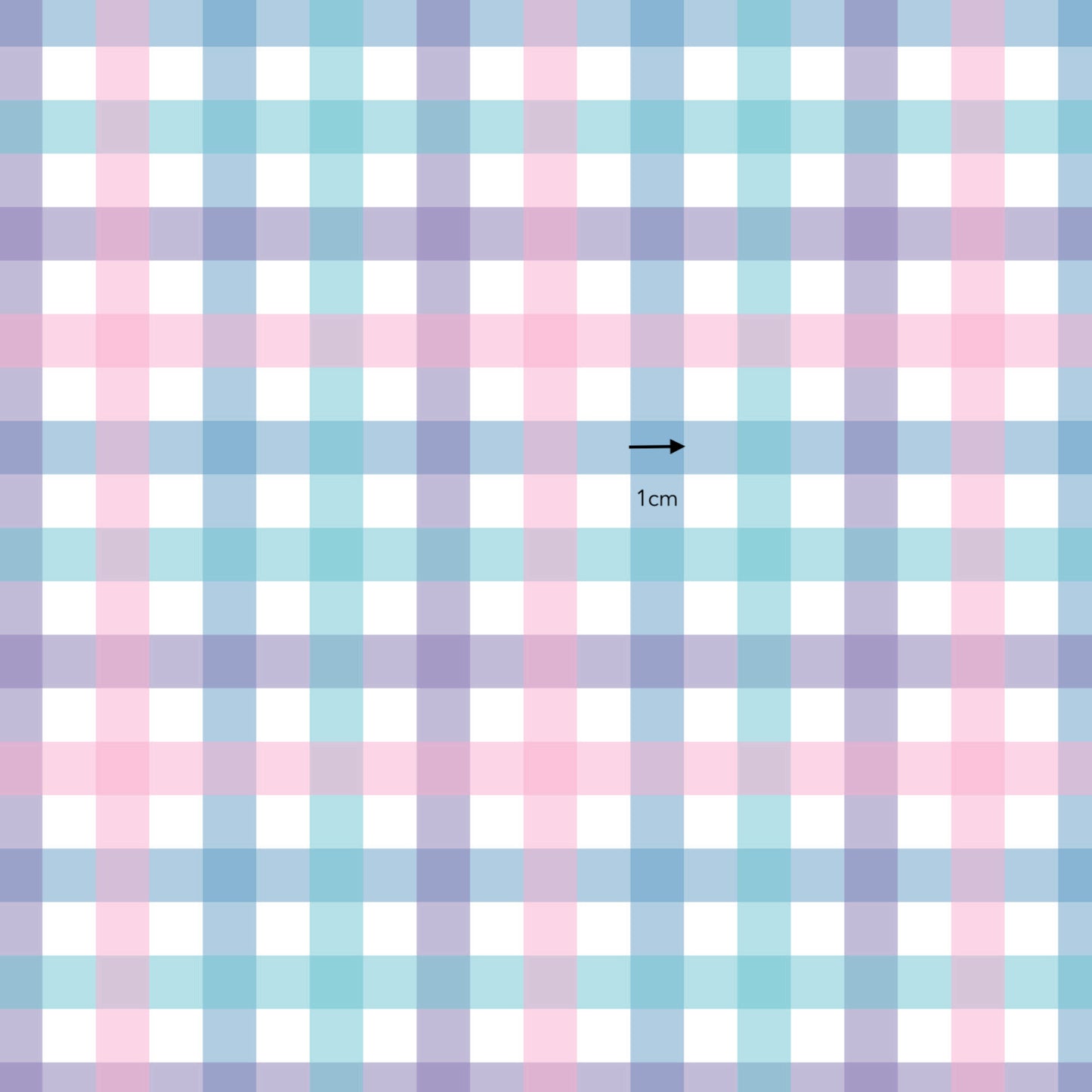Pretty Pastels Gingham (September Pre-Order) - Fabric