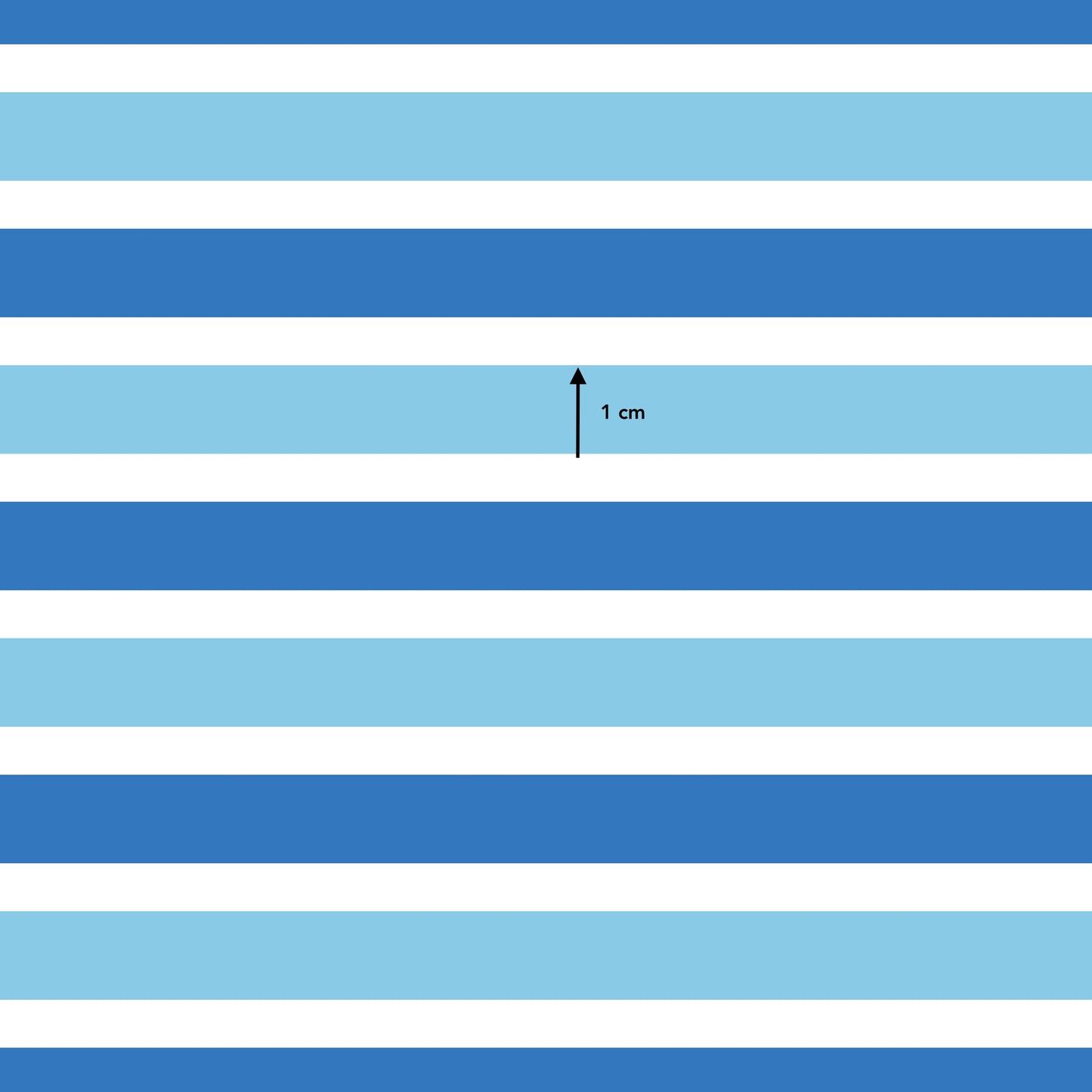 Summer Blue Stripe Combo (September Pre-Order) - Fabric