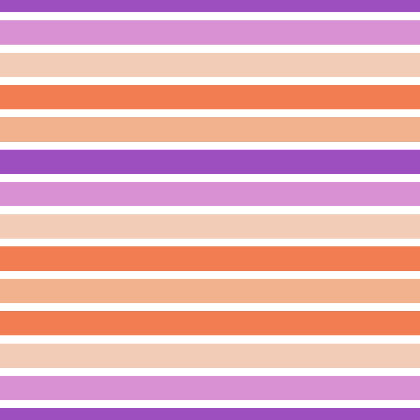 Summer Purple Stripe Combo (September Pre-Order) - Fabric