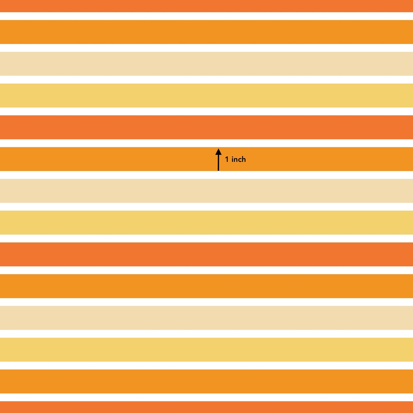 Summer Yellow Stripe Combo (September Pre-Order) - Fabric