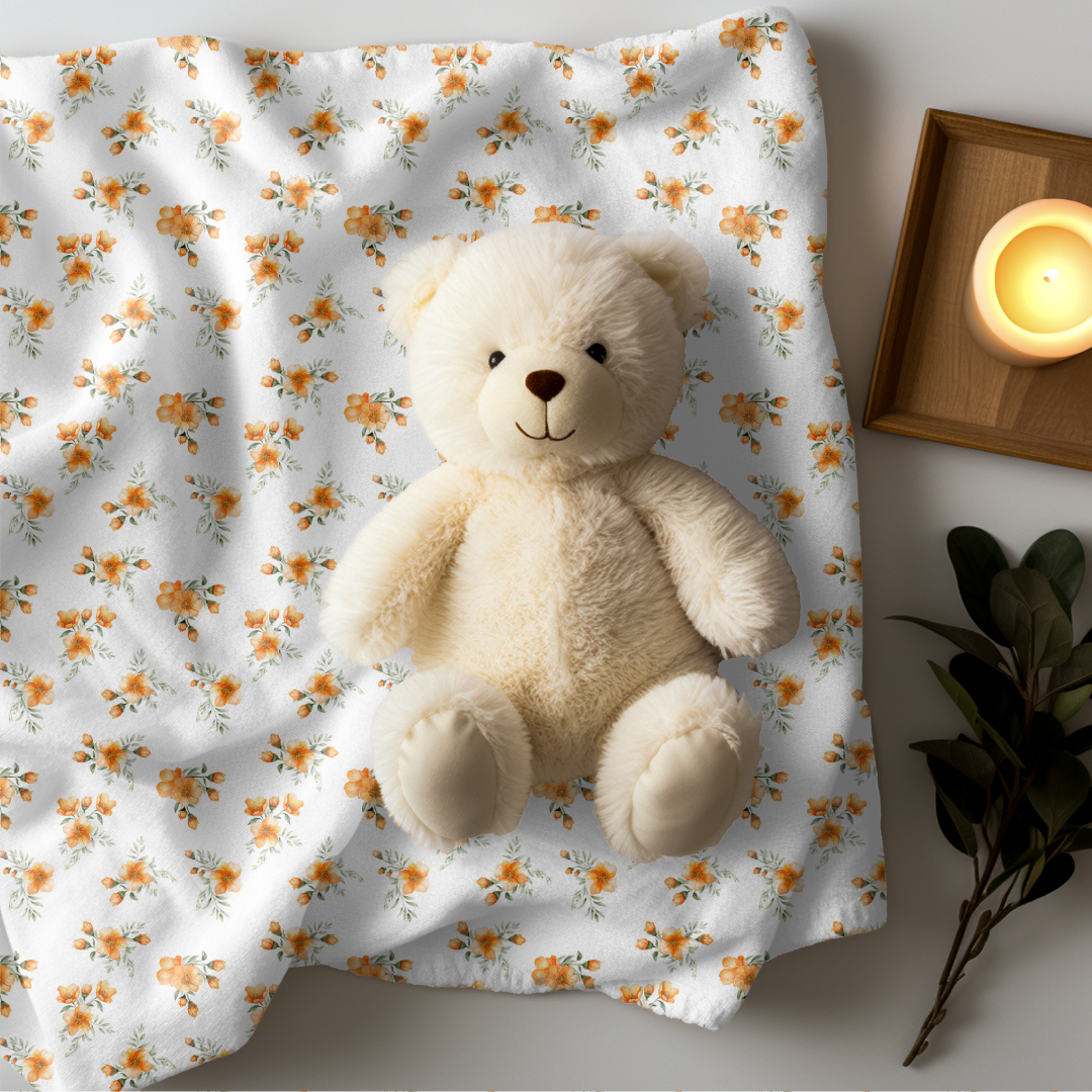 Dorothea on White (March Pre-Order) - Fabric