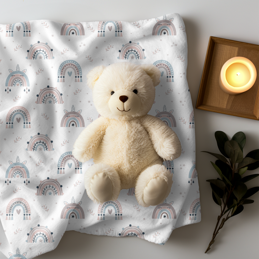 Unicorn Rainbows (September Pre-Order) - Fabric