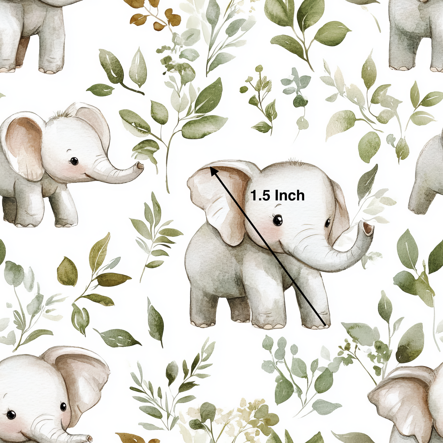 Baby Elephant (September Pre-Order) - Fabric