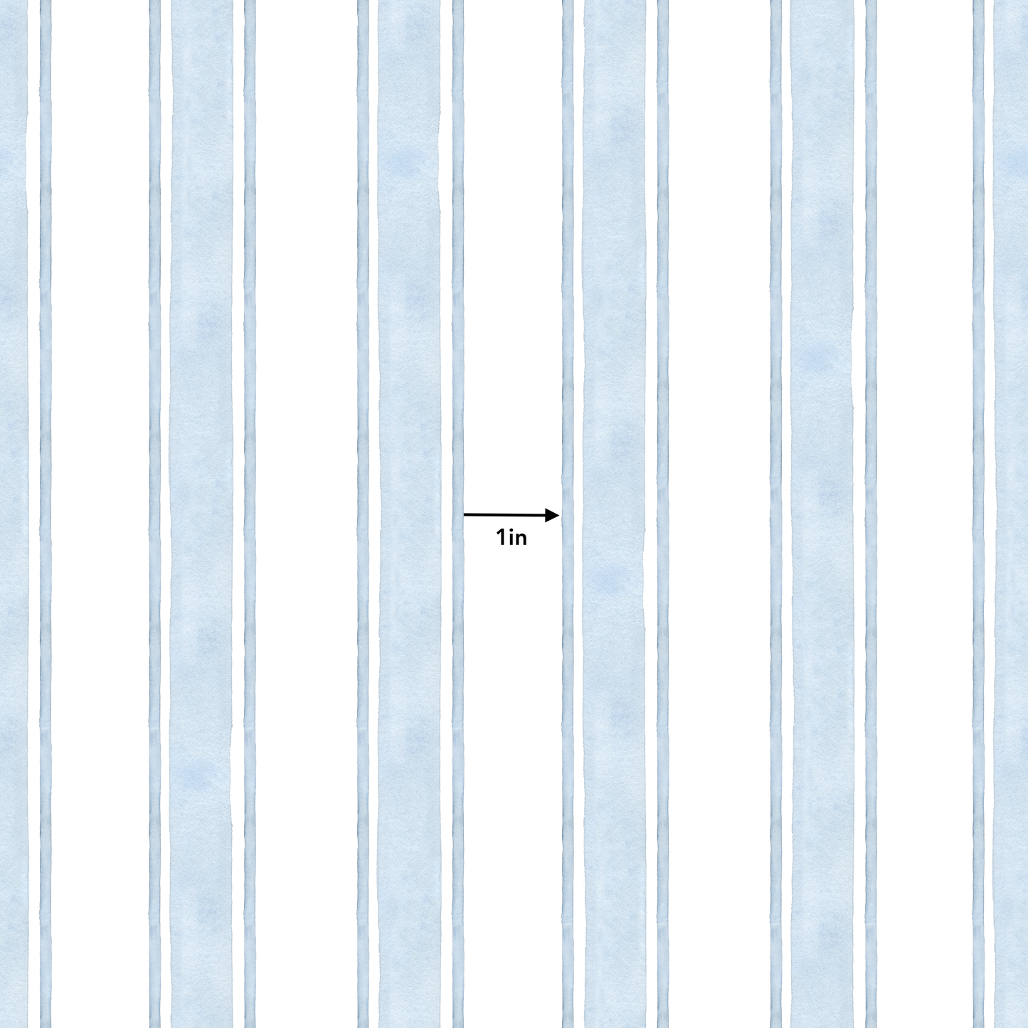 Vintage Blue Stripes (September Pre-Order) - Fabric
