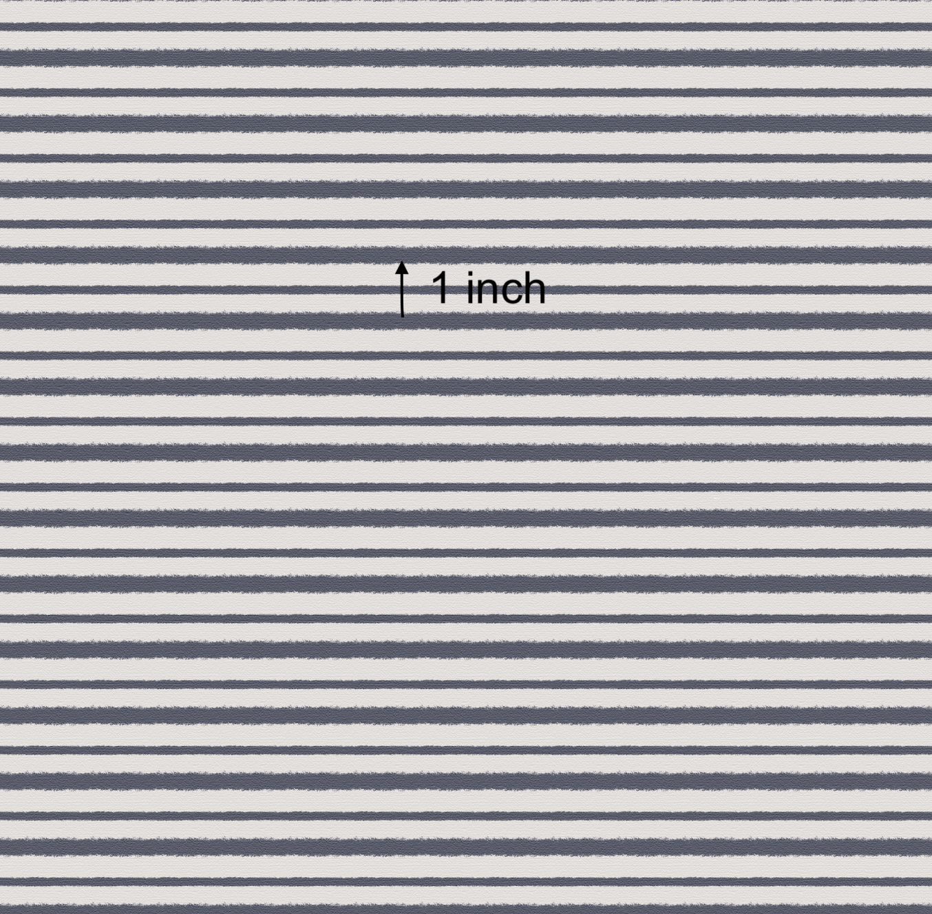 Boho Bear - Blue Grey Stripes (September Pre-Order) - Fabric