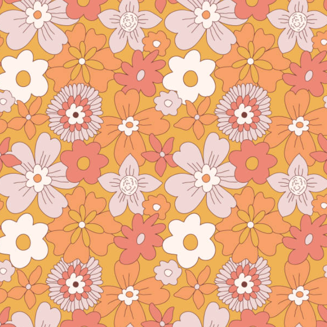 Florals - Carla (September Pre-Order) - Fabric