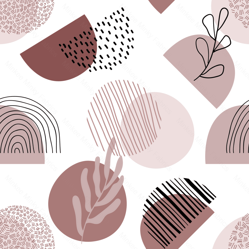 Abstract Blush (August Pre-Order) Digital Fabric Preorder