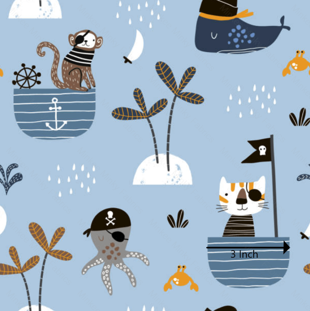 Ahoy - 100% Woven Cotton Fabric Digital Retail