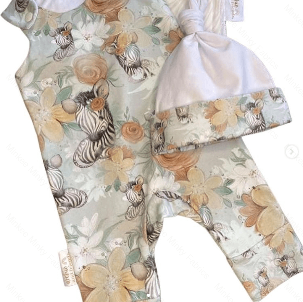 Baby Zebra (August Pre-Order) Digital Fabric Preorder