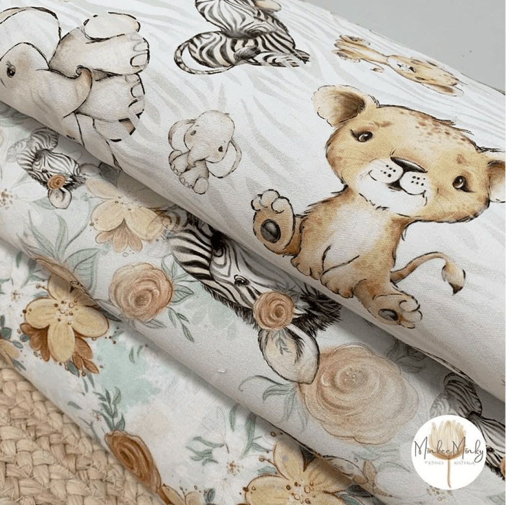 Baby Zebra (August Pre-Order) Digital Fabric Preorder