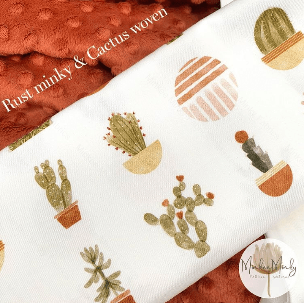 Boho Cactus Pre-Order (August Pre-Order) Digital Fabric Preorder