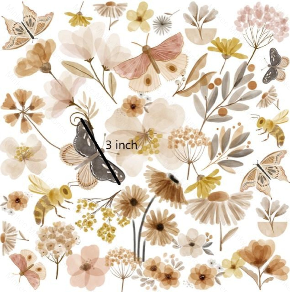 Butterfly Bloom (August Pre-Order) Digital Fabric Preorder