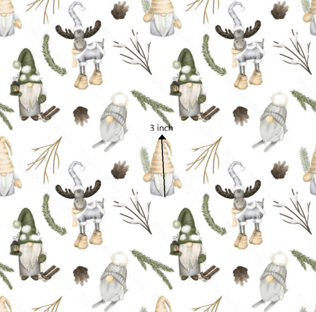 Christmas Gnomes (June Pre-Order) - Fabric Digital Preorder