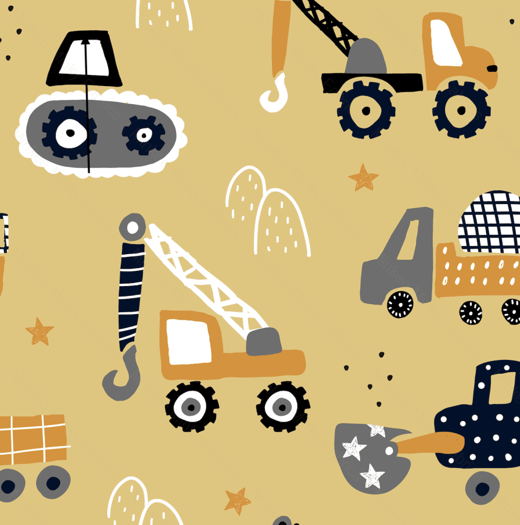 Construction (August Pre-Order) Digital Fabric Preorder