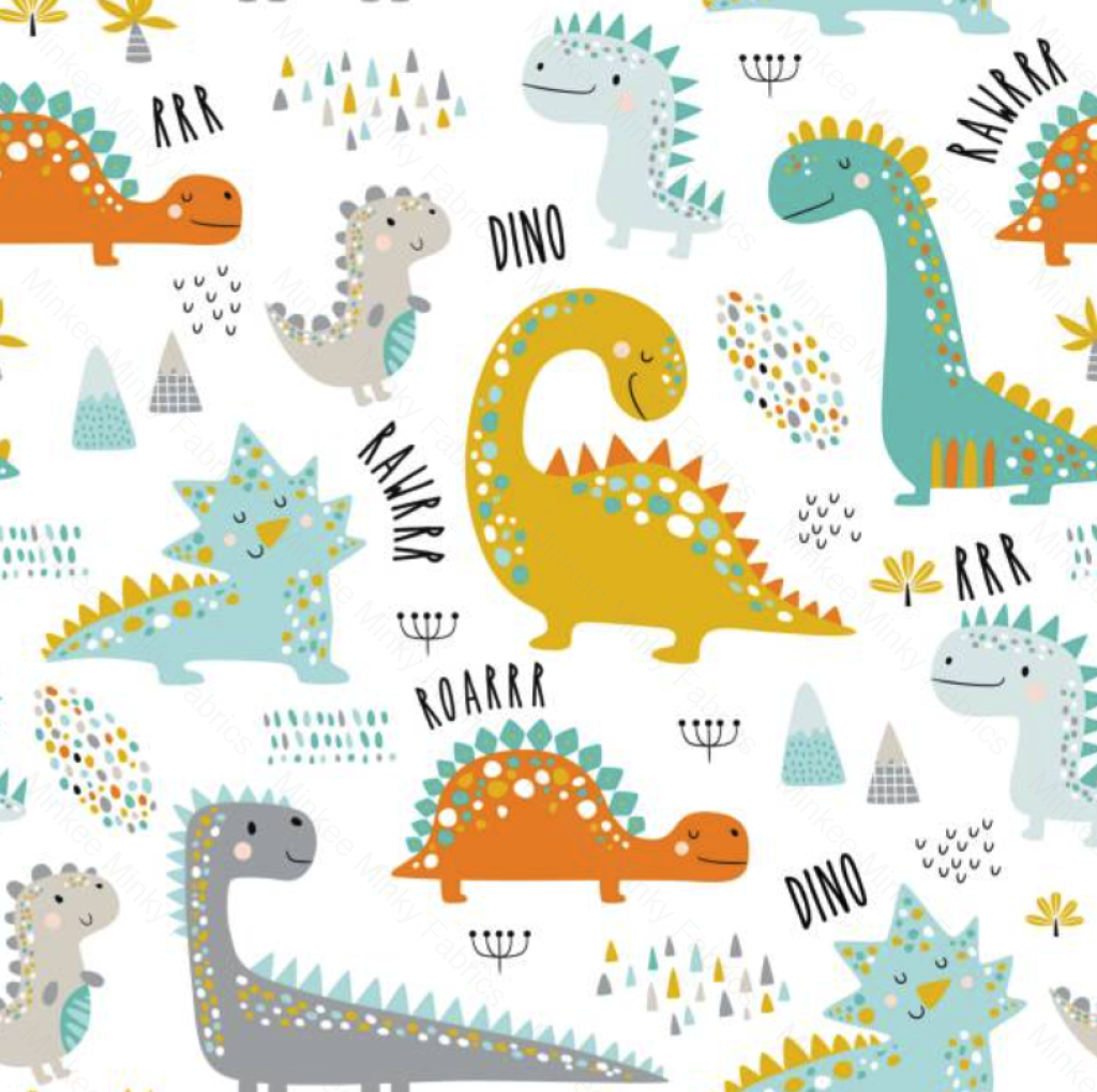 Dinosaur Roar (August Pre-Order) Digital Fabric Preorder