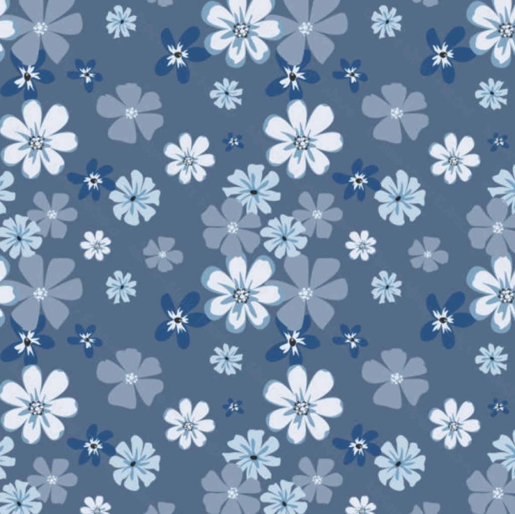 Ditsy Denim (August Pre-Order) Digital Fabric Preorder