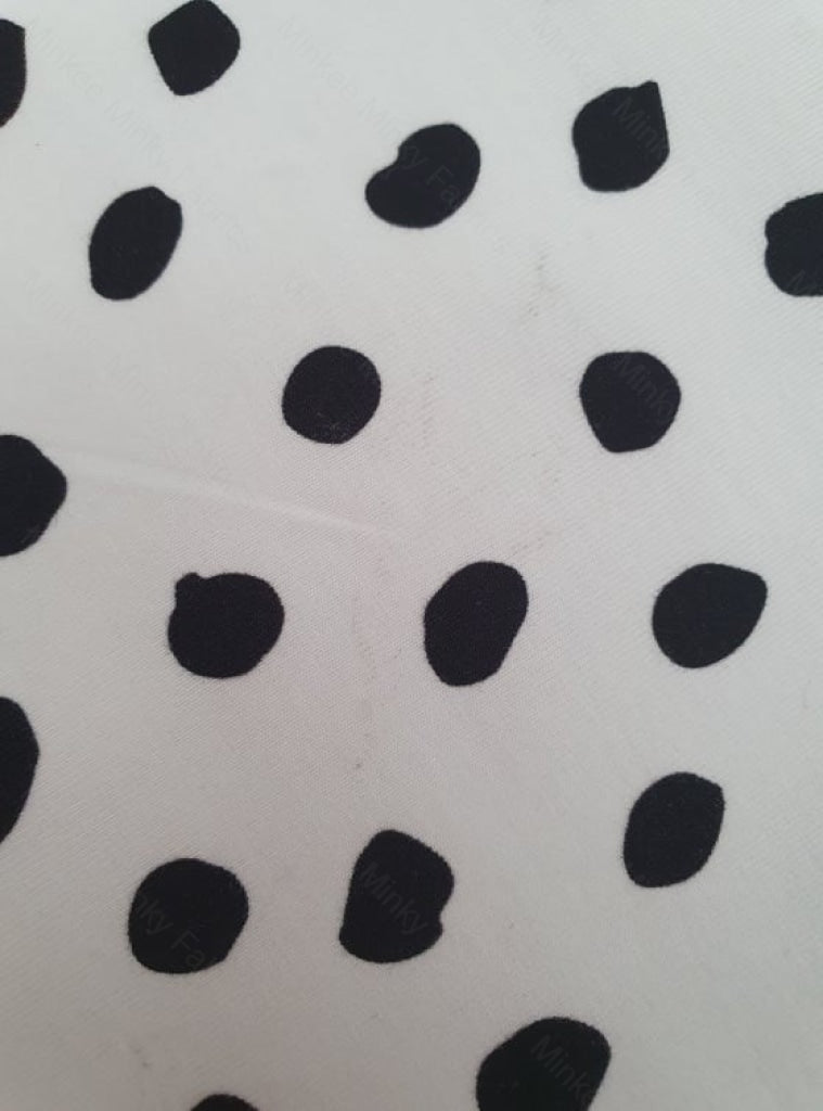 Dotty Days - Cotton Lycra / 1.5 Inch *seconds* Fabric Seconds