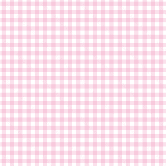 Gingham Candy Pink - Pul Fabric Digital Retail