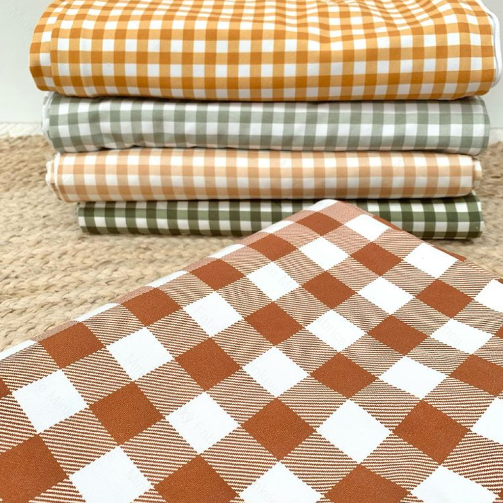 Forest Gingham (August Pre-Order) Digital Fabric Preorder