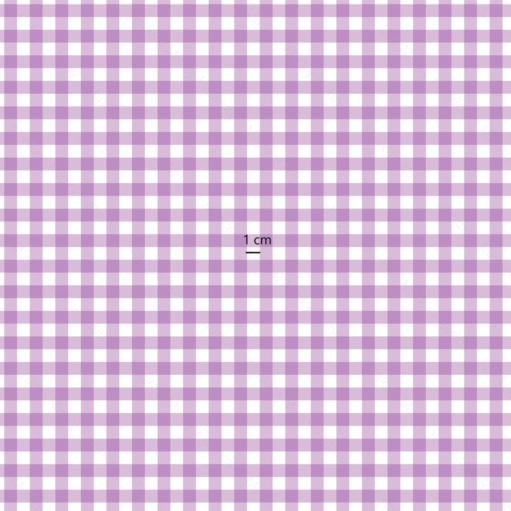 Lavender Gingham (January Pre-Order) - Fabric Digital Preorder