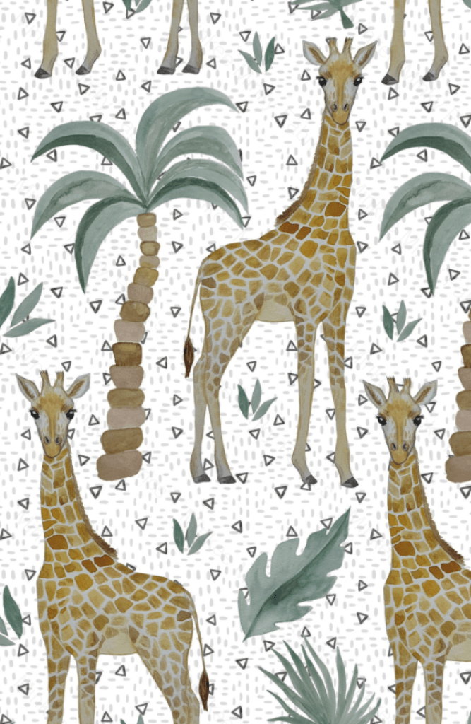 Giraffe (August Pre-Order) Digital Fabric Preorder